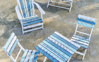 Outdoor patio furniture at Penticton Home Hardware.