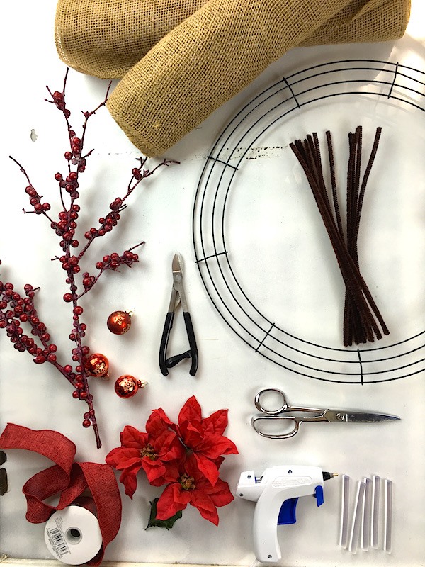 Ladies wreath craft making night at Penticton Home Hardware.